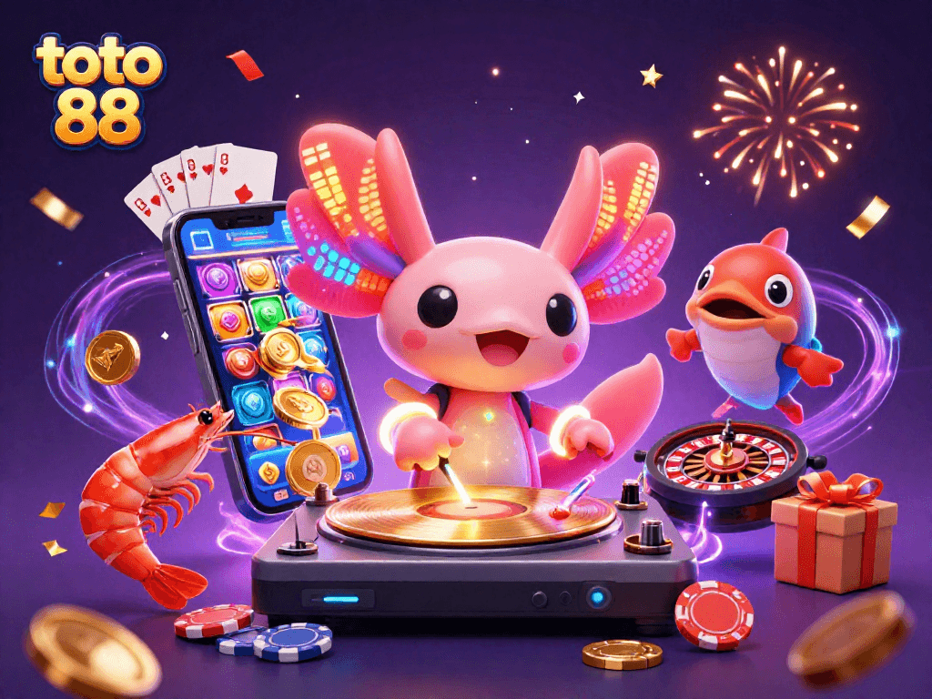 Join the fun with toto 88 and experience colorful slot games featuring vibrant 3D elements and characters.