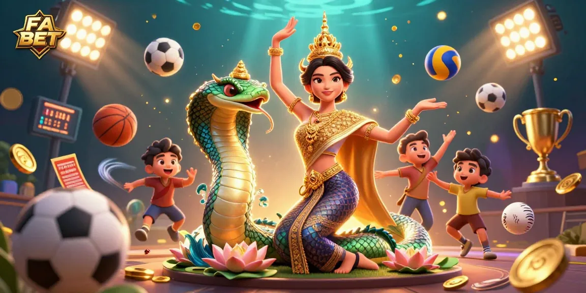 Experience thrilling action at FA BET with vibrant sports betting elements and captivating characters.