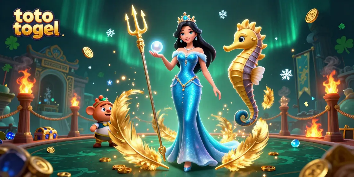 Terlibat dalam kegembiraan toto togel dengan pemandangan 3D yang menawan dari kasino bertema fantasi.