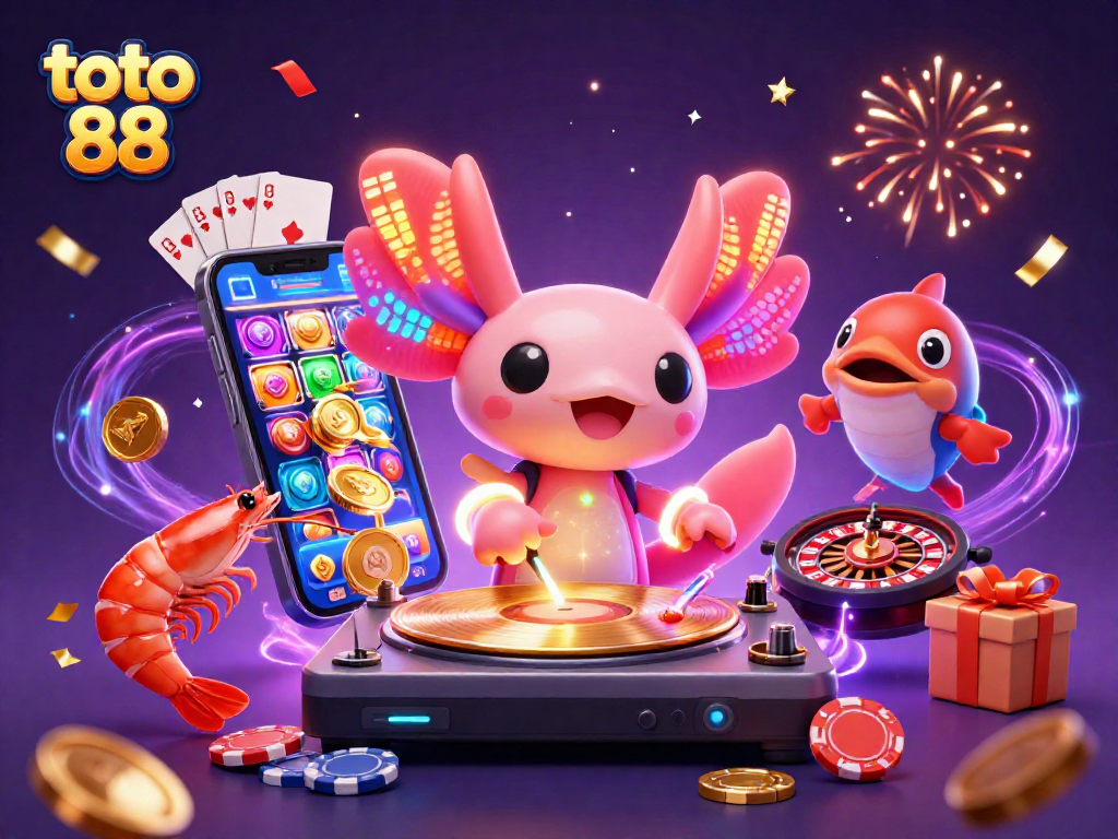 Join the fun with toto 88 and experience colorful slot games featuring vibrant 3D elements and characters.