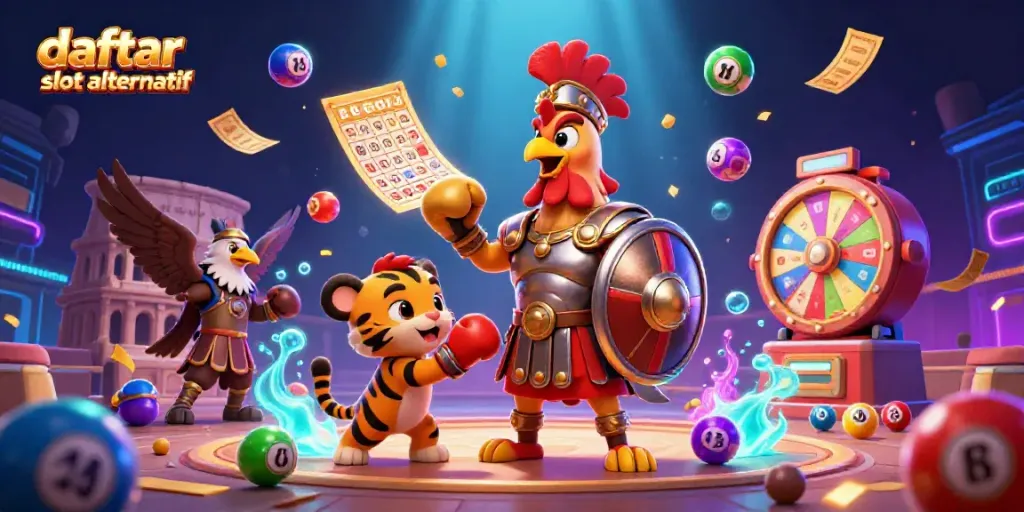 Menangkan pengalaman judi dengan daftar link slot alternatif dalam ilustrasi menarik yang dinamis.
