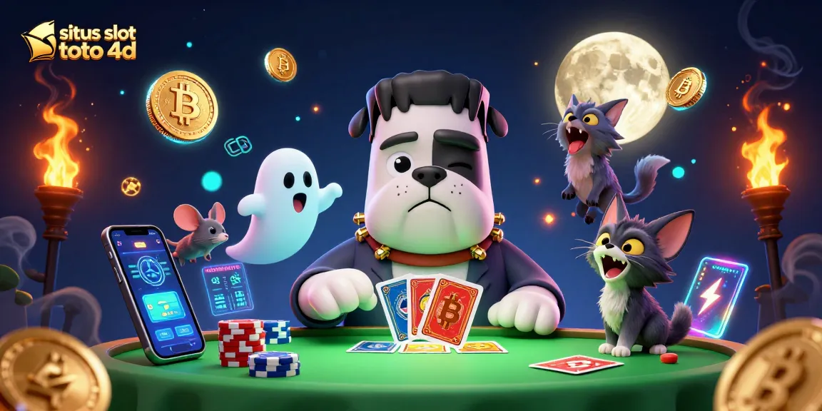Join the action at situs slot toto 4d for thrilling gameplay with gold coins and spooky characters!