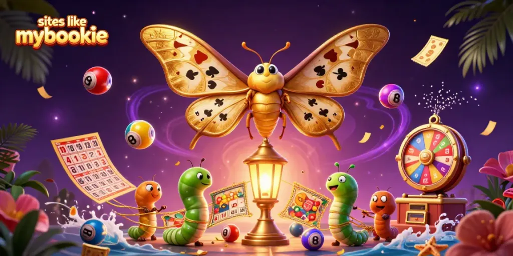 Engage with sites like mybookie featuring vibrant casino scenes and a colorful, dynamic atmosphere.