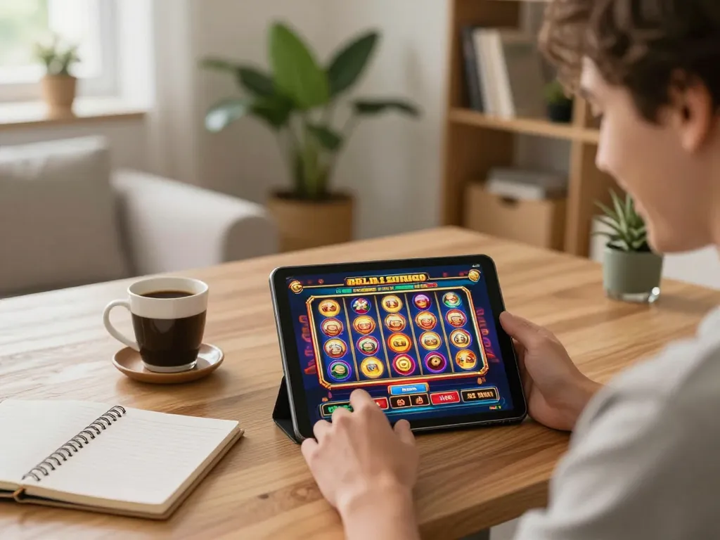Engaging personal gaming moment at home using the gameradar app for online slots