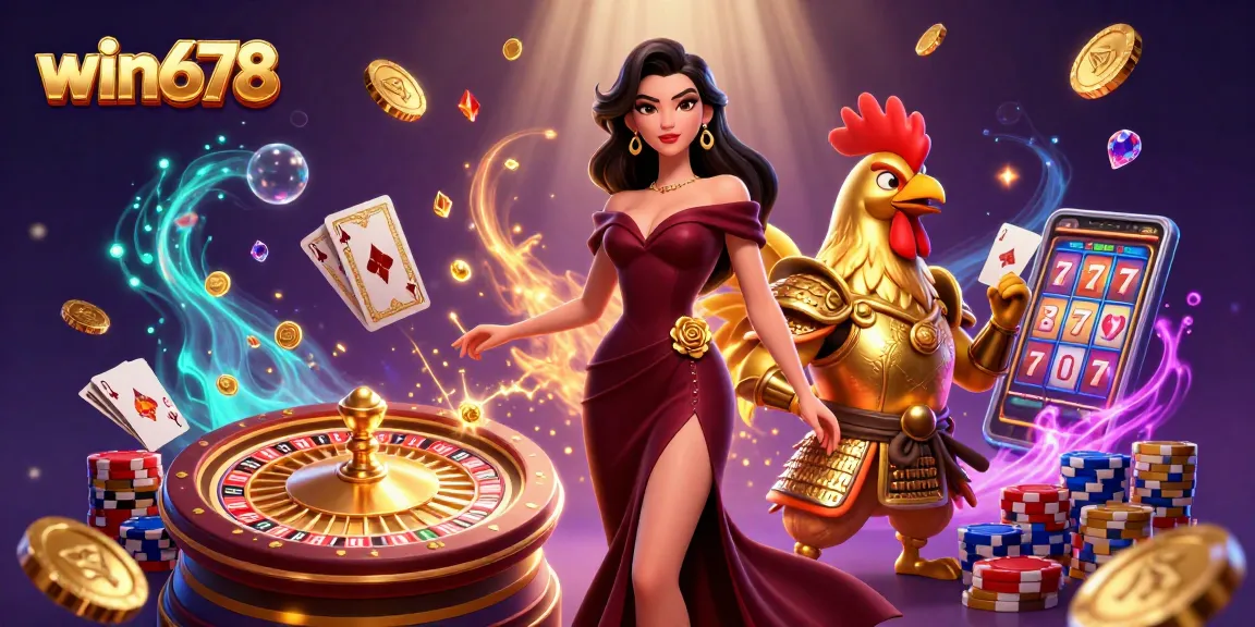 Experience thrilling wins at win678 with vibrant gaming elements and stunning illustrations.