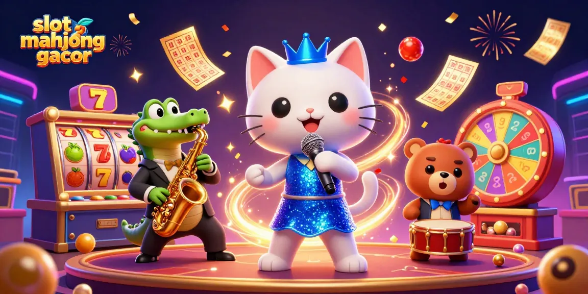 Engage in exciting gameplay with slot mahjong gacor featuring dynamic cartoon characters and vibrant game elements.