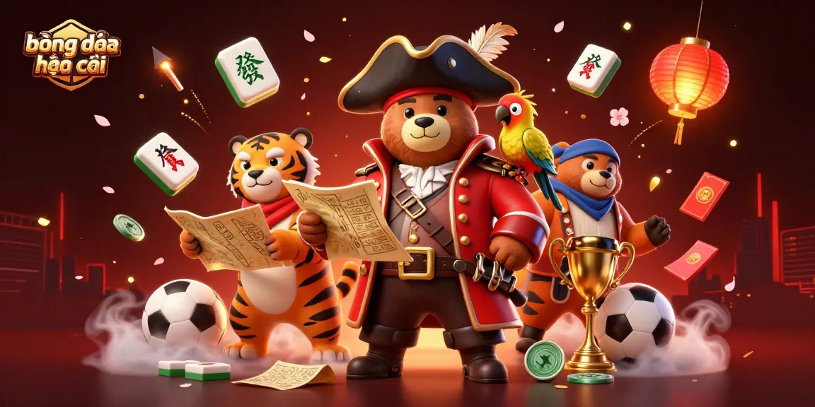 Engage with bóng đá kèo nhà cái through exciting sports betting elements in an animated 3D scene.