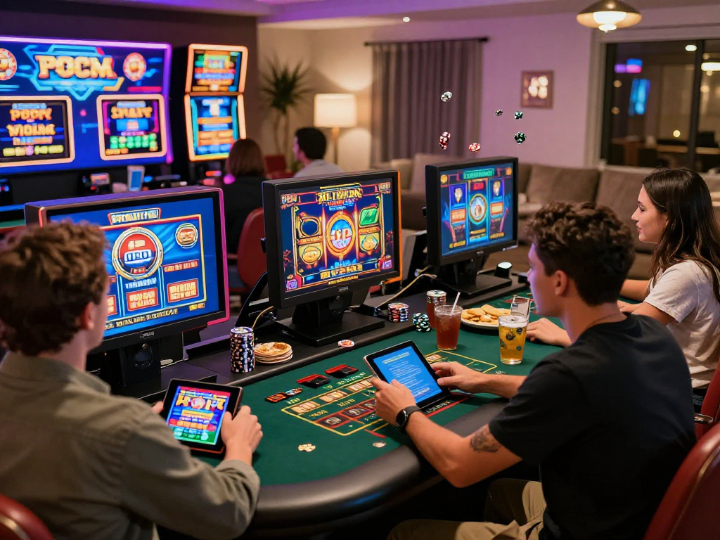 Exciting gaming experience at american online casinos with friends