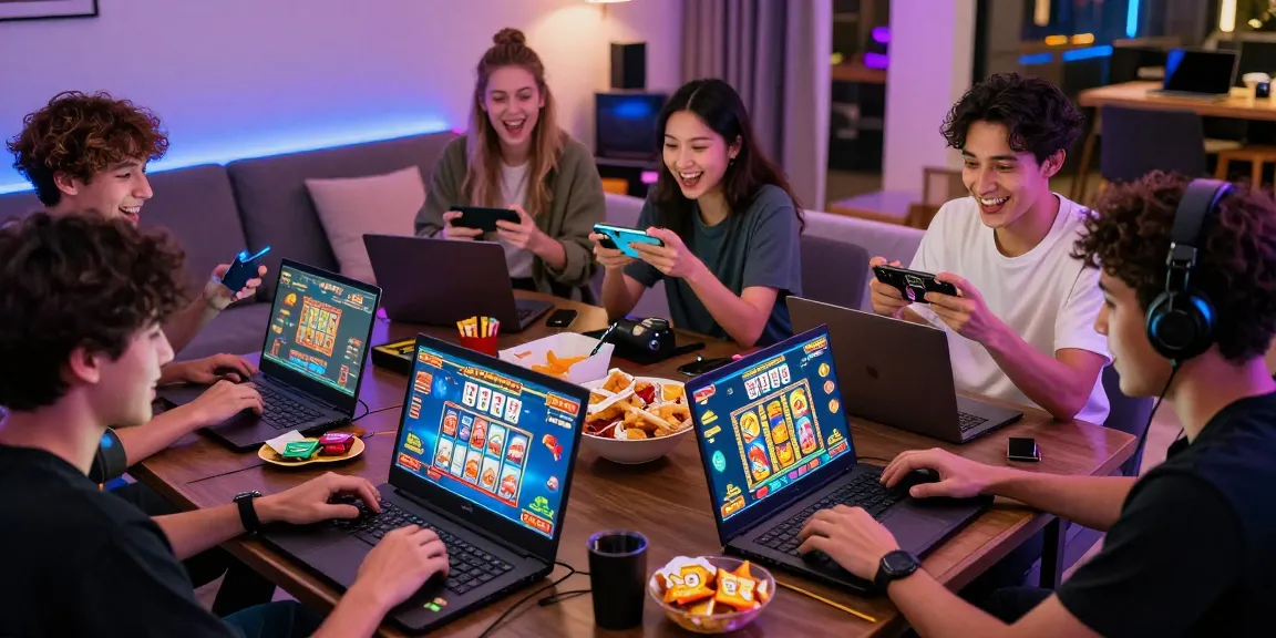 Players enjoying game bài 68 in a lively online gaming session with vibrant graphics and a social atmosphere