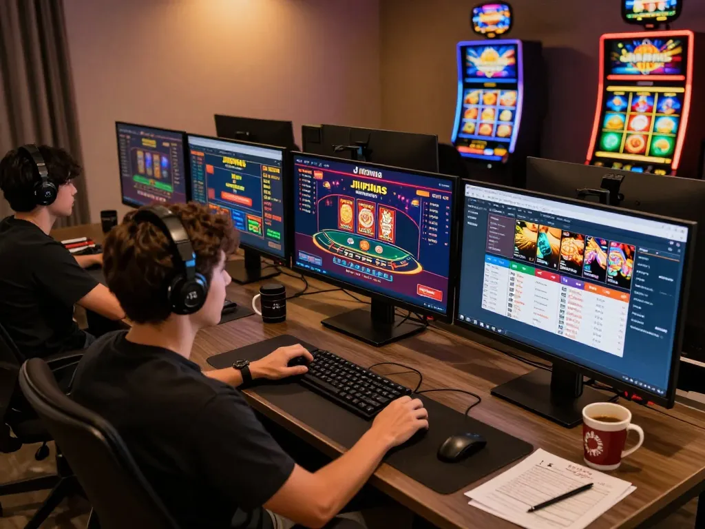 Engaging online gaming experience on Jilipinas app showcasing casino games and strategies.