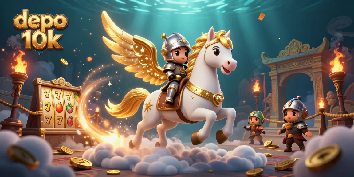 Experience thrilling gameplay at depo 10k with vibrant slots and engaging characters in action.