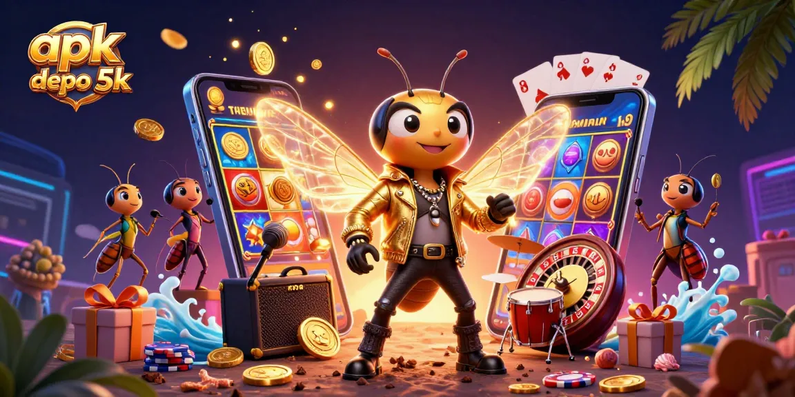 Engage with apk slot depo 5k through dynamic gameplay in a vibrant casino atmosphere.