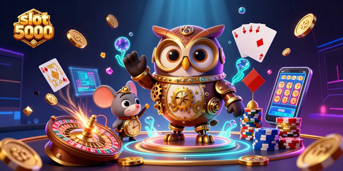 Spin to win at slot depo 5000 with vibrant casino scenes and dynamic gaming elements.