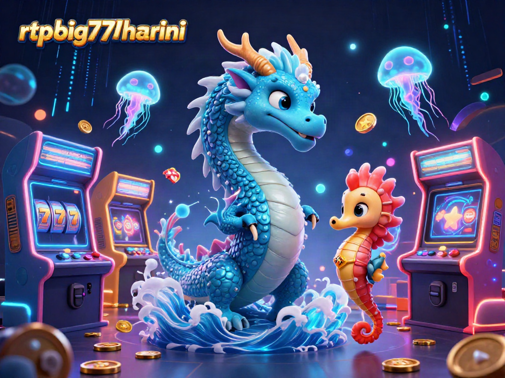 Experience thrilling wins at rtpbig777hariini with vibrant 3D casino characters and gaming elements.