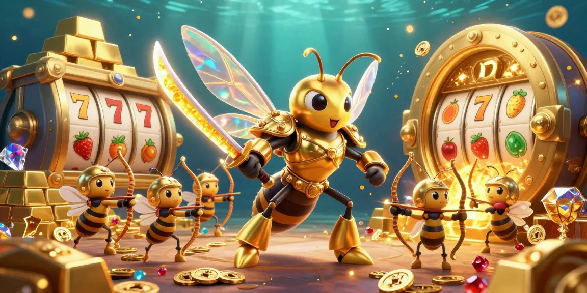 Experience thrilling excitement in situs slot gacor with a vibrant 3D casino scene packed with dynamic characters.