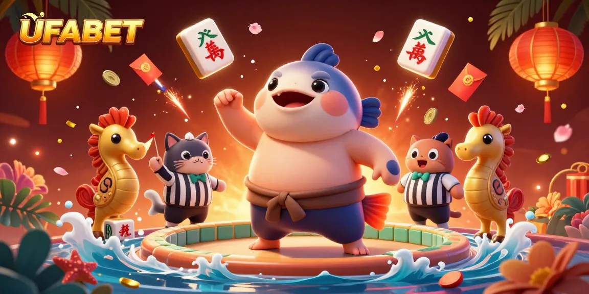 Experience thrilling gameplay at UFABET with vibrant action from an underwater casino scene.