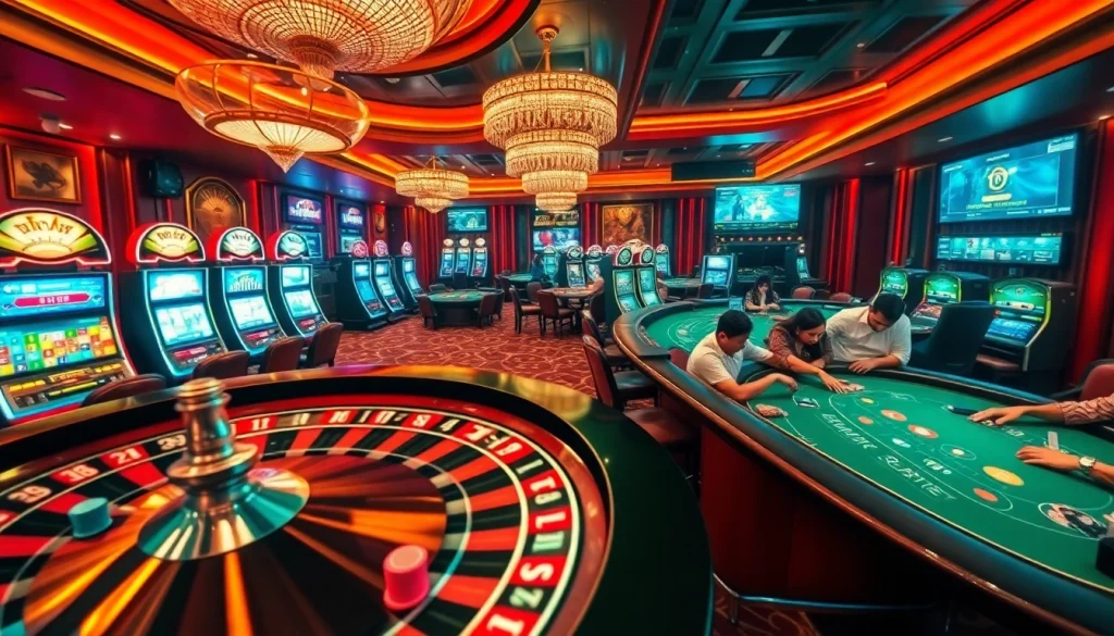 Rasakan kegembiraan Datukwin Alternatif di kasino mewah yang menampilkan aksi roulette, slot, dan poker.