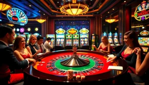 Join thrilling games at 789win com, featuring roulette, poker tables, and vibrant slot machines.