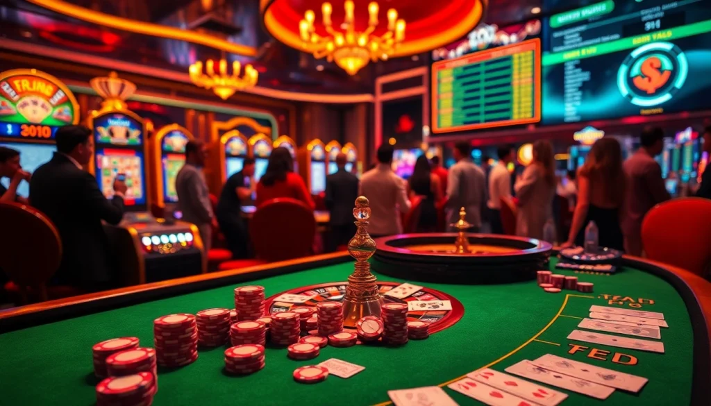 Experience the excitement of online gambling at https://68vip.bio/ with vibrant casino tables and thrilling gaming actions.
